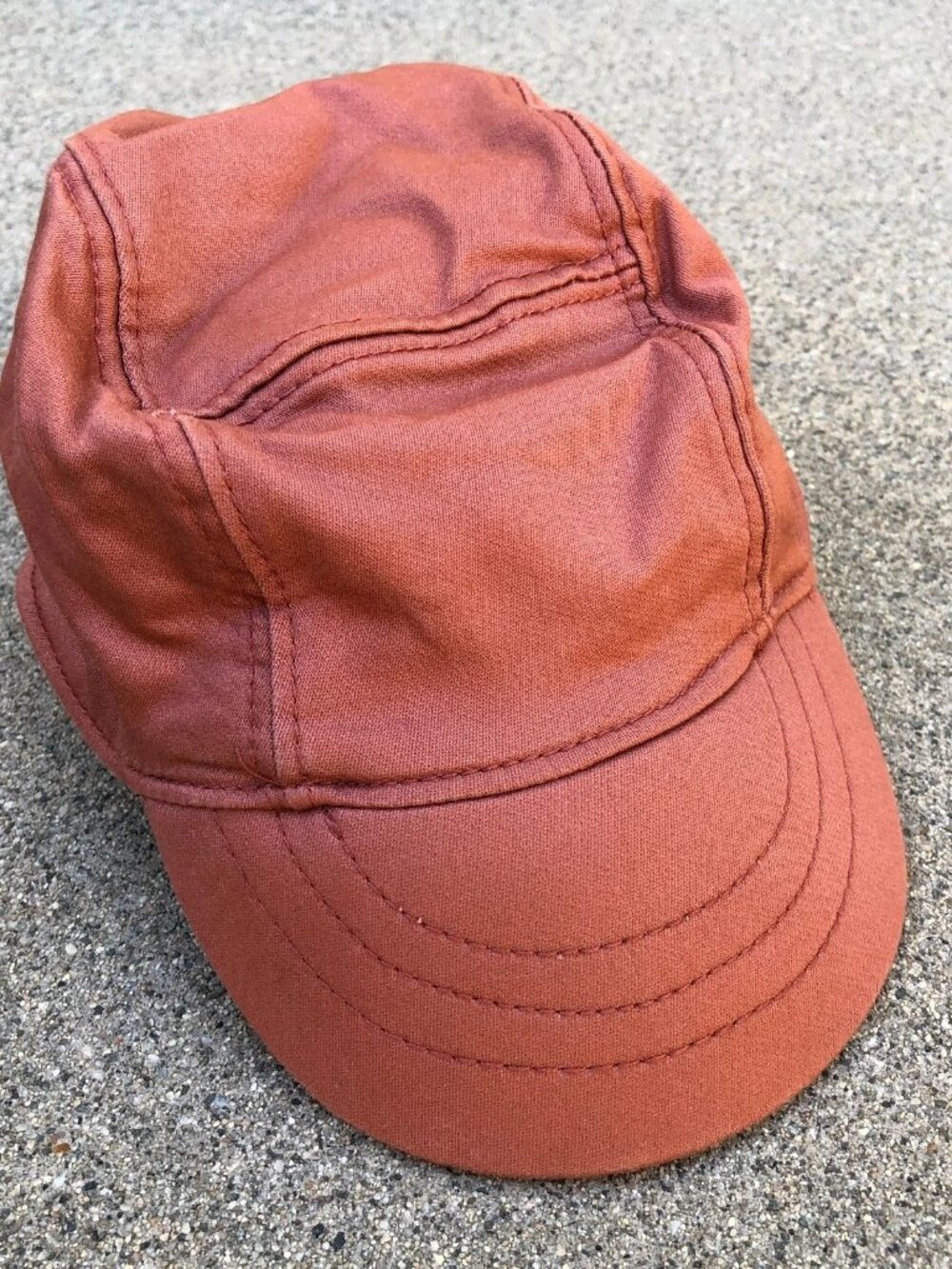 LITTLE LASS 5 Panel Hat 18 M Toddler Kids Orange Cap